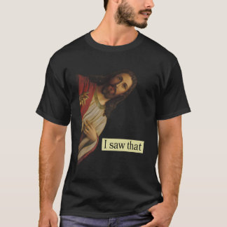 Camiseta Jesus Pop Do Céu E Diz Que Vi Esse Funno