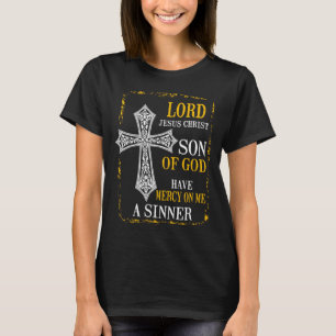 Camiseta Jesus Prayer Ortodoxo Oriental e Cristão Católico