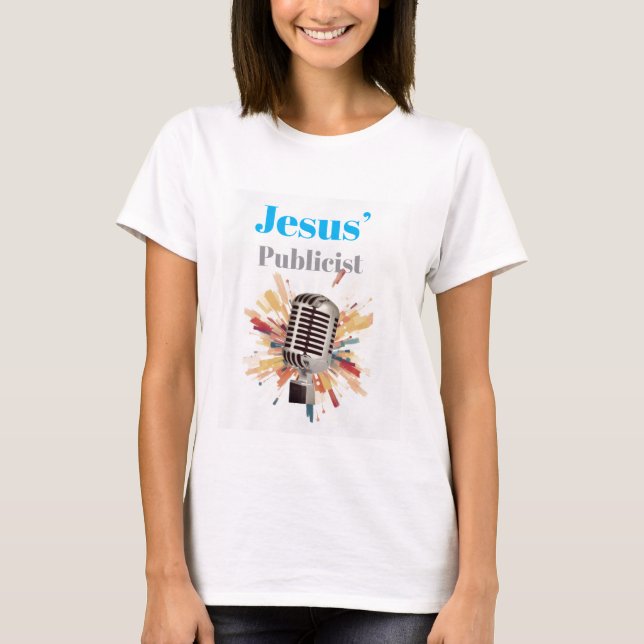 Camiseta Jesus’ Publicist  (Frente)