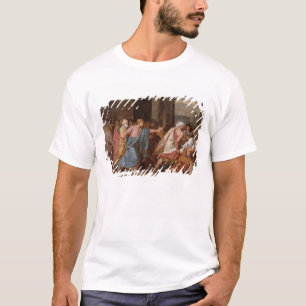 Camiseta Jesus que conduz os comerciantes do templo