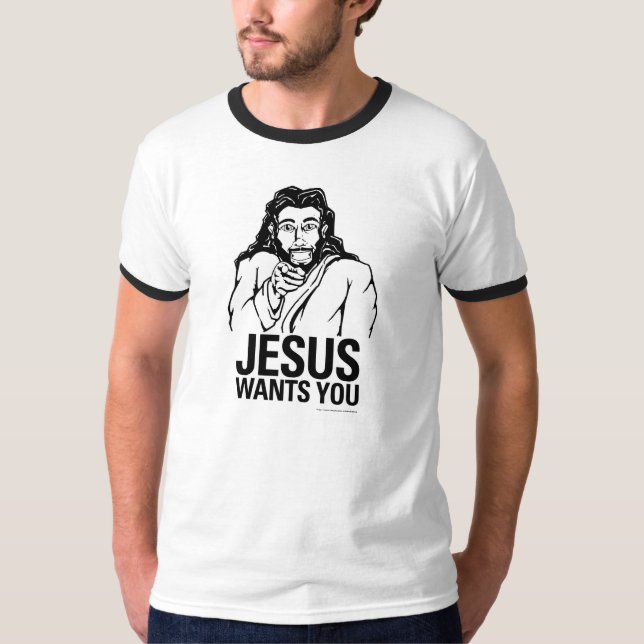 Camiseta Jesus quê-lo (Frente)