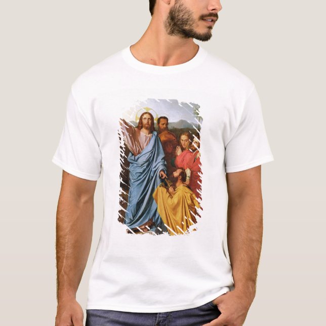 Camiseta Jesus que retorna as chaves a St Peter, 1820 (Frente)