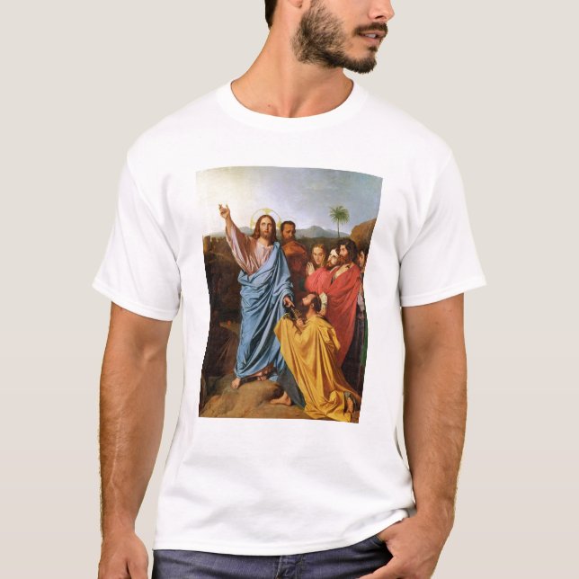 Camiseta Jesus que retorna as chaves a St Peter, 1820 (Frente)