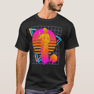 Camiseta Jesus Raves Dj Rave Techno Festival de Festas
