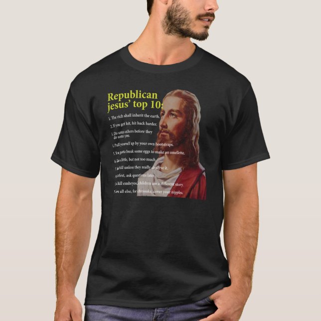 Camiseta Jesus republicano (Frente)