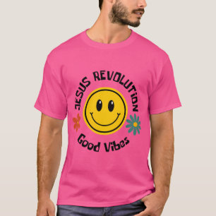 Camiseta Jesus Revolução, boas vibrações