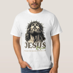Camiseta Jesus Risen - Cristo artístico