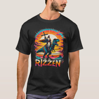 Camiseta Jesus Rizzen Ele É Cristão Rizzen Jesus É R
