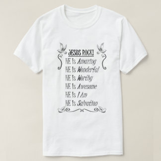 CAMISETA JESUS ROCK!