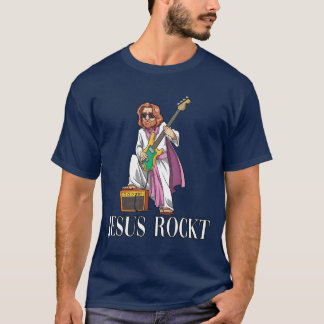 Camiseta Jesus Rocks for a Men and women boy