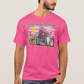 Camiseta Jesus Roda com bandidos Christian Cowboy W