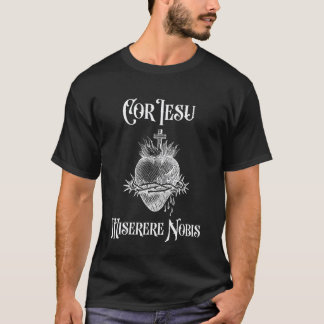 Camiseta Jesus Sacred Heart Catholic Religious Christ Jesus