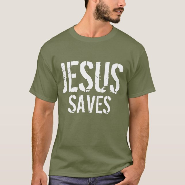 Camiseta JESUS SALVA (Frente)