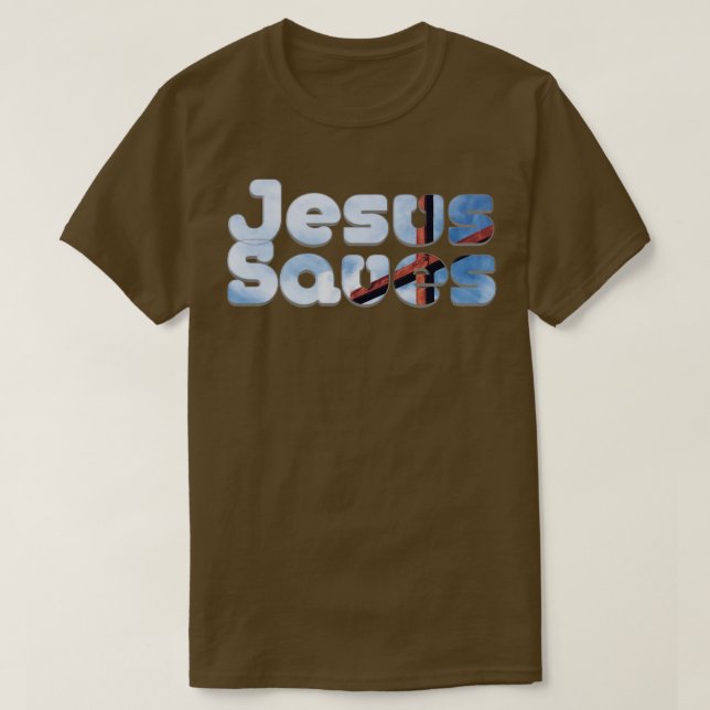 Camiseta Jesus Salva (Frente do Design)