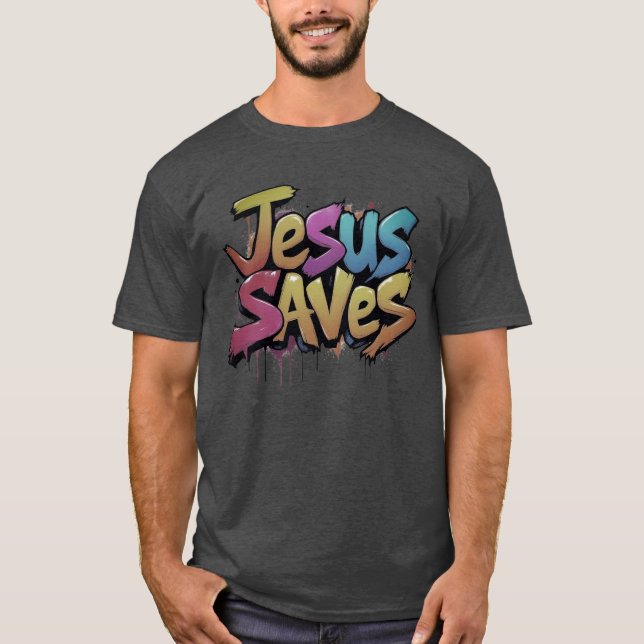 Camiseta Jesus Salva (Frente)
