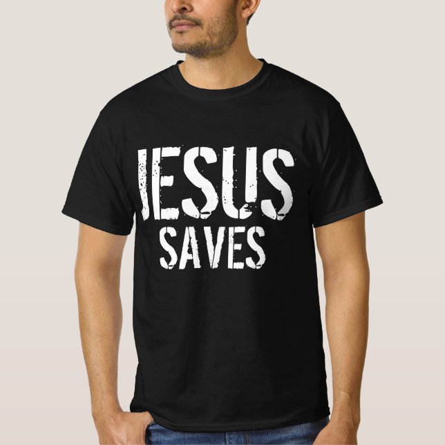 Camiseta JESUS SALVA (Frente)