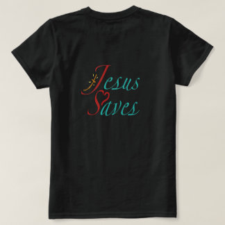 Camiseta Jesus Salva Citação Cristã
