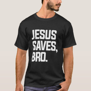 Camiseta Jesus Salva Irmão Escritura Versículo Bíblico Cris