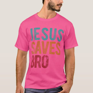 Camiseta Jesus salva Jesus religioso cristão
