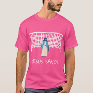 Camiseta Jesus Salva Memória Cristã Engraçado