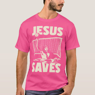 Camiseta Jesus Salva Porteiro de Pólo Aquático Cristão Coa