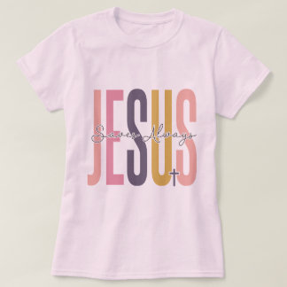 Camiseta Jesus salva sempre
