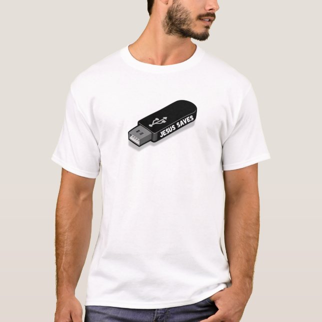 Camiseta Jesus Salva Unisex Tee (Frente)