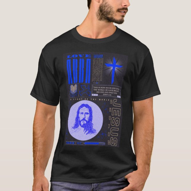 Camiseta Jesus-Salvador-Abba (Frente)