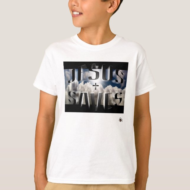 Camiseta Jesus salvar (Frente)