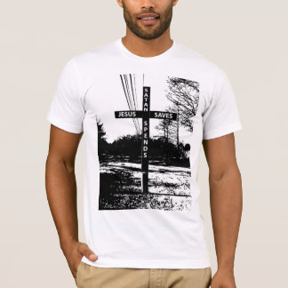 Camiseta Jesus salvar a satã gasta o t-shirt por Matt