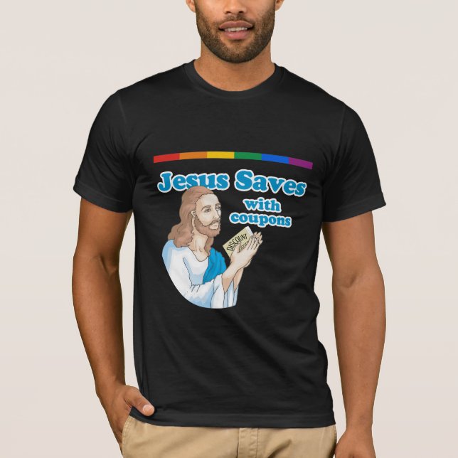 CAMISETA JESUS SALVAR COM VALES (Frente)
