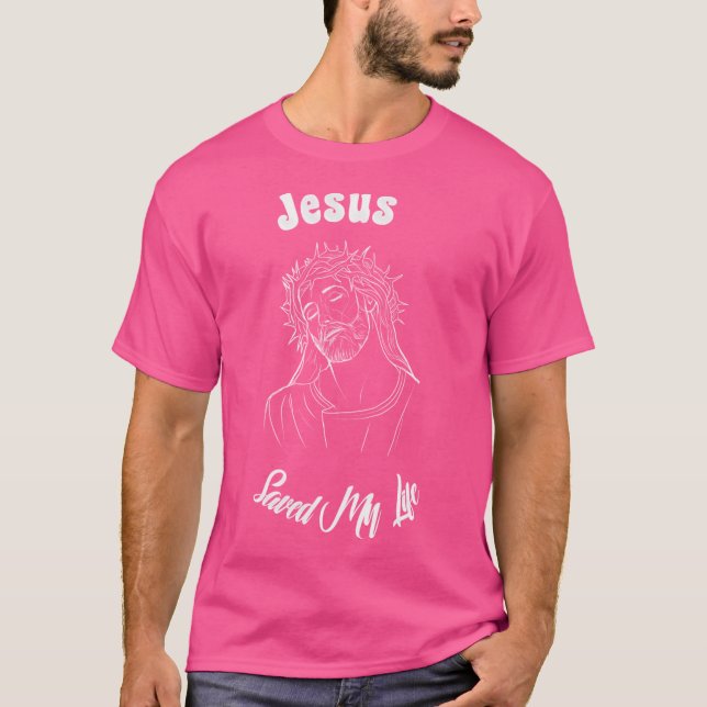Camiseta Jesus Salvou Minha Vida (Frente)