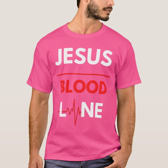 Camiseta Jesus Sangue Line (Frente)