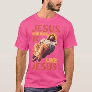 Camiseta Jesus Sapeou Como Jesus Faith Humor