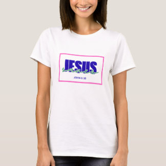 Camiseta Jesus Saves Bold Christian T-Shirt