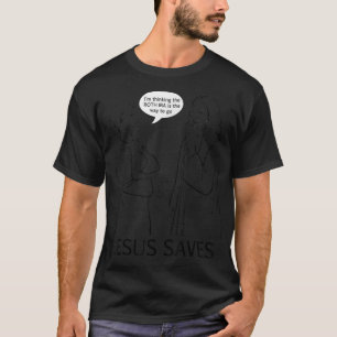 Camiseta Jesus Saves Cópia