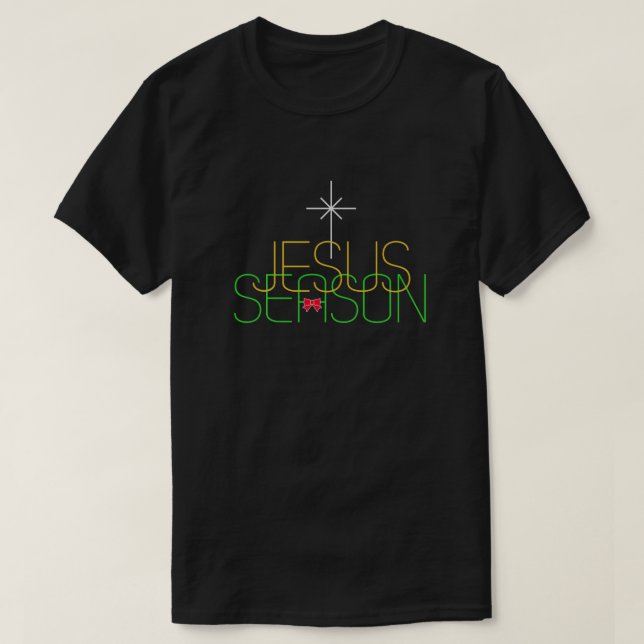 Camiseta Jesus Season (Frente do Design)