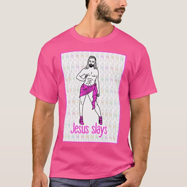 Camiseta Jesus Slays (Frente)