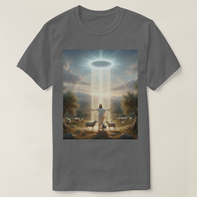 Camiseta Jesus & Suas Ovelhas (Frente do Design)