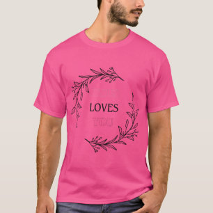 Camiseta Jesus te ama