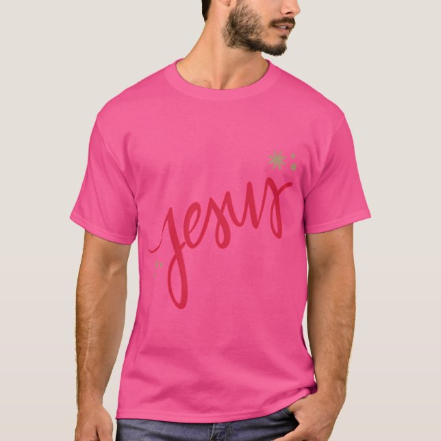Camiseta Jesus te ama (Frente)
