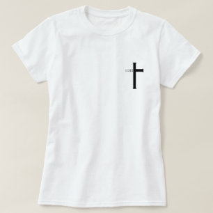 Camiseta Jesus Te Ama, Garota T-Shirt