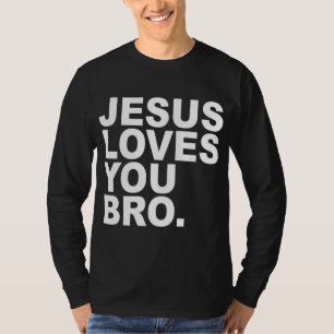 Camiseta Jesus Te Ama Irmão - Fé Cristã