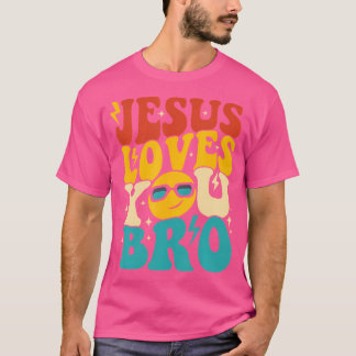 Camiseta Jesus Te Ama Irmão Jesus Religioso Cristão