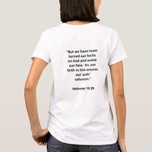 Camiseta Jesus > Tee da Cultura - Fé Negra. Verdade Simples