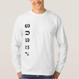 Camiseta Jesus tem minha parte traseira