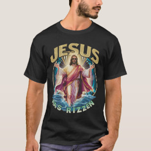 Camiseta Jesus Tem Páscoa Rizzen, domingo, Veste Design Eng