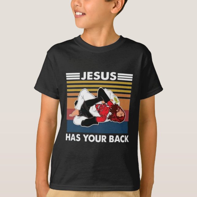 Camiseta Jesus Tem Seu Ck Karate (Frente)