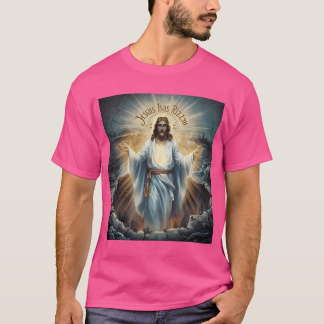 Camiseta Jesus Tem Uma Pintura Cristã (Frente)