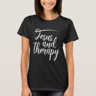Camiseta Jesus Terapia Humor Cristão Religioso